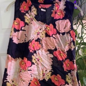 Floral Sleeveless Top